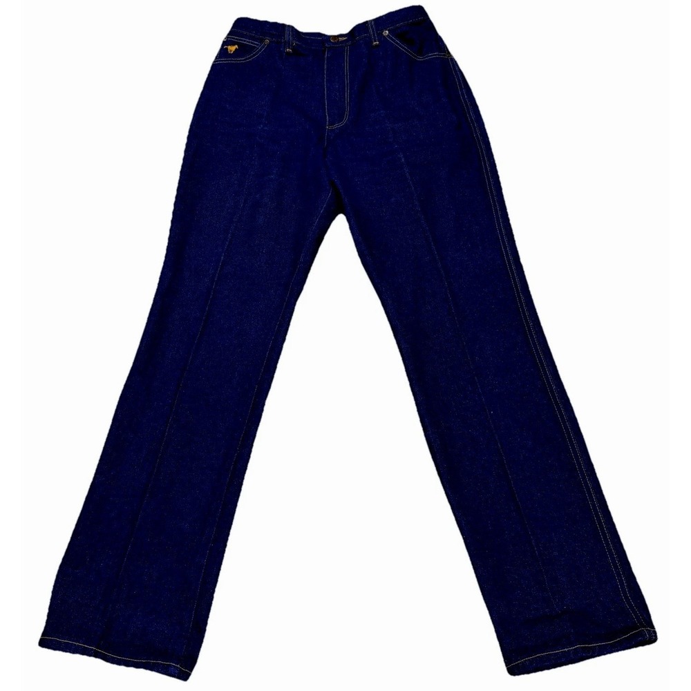 Vintage wrangler jeans Made In USA Cowboy Cut No Fault 29x31 womens 14  70's